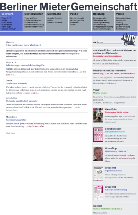 berliner mietergemeinschaft e.v.