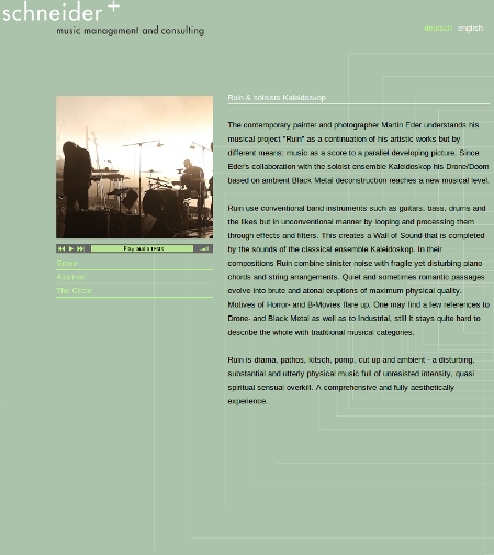 schneider+ music management and consulting